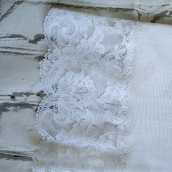 Vintage White Full Camisole Slip - Picture 5 of 7